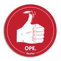 OPE 3" Circle Sticker