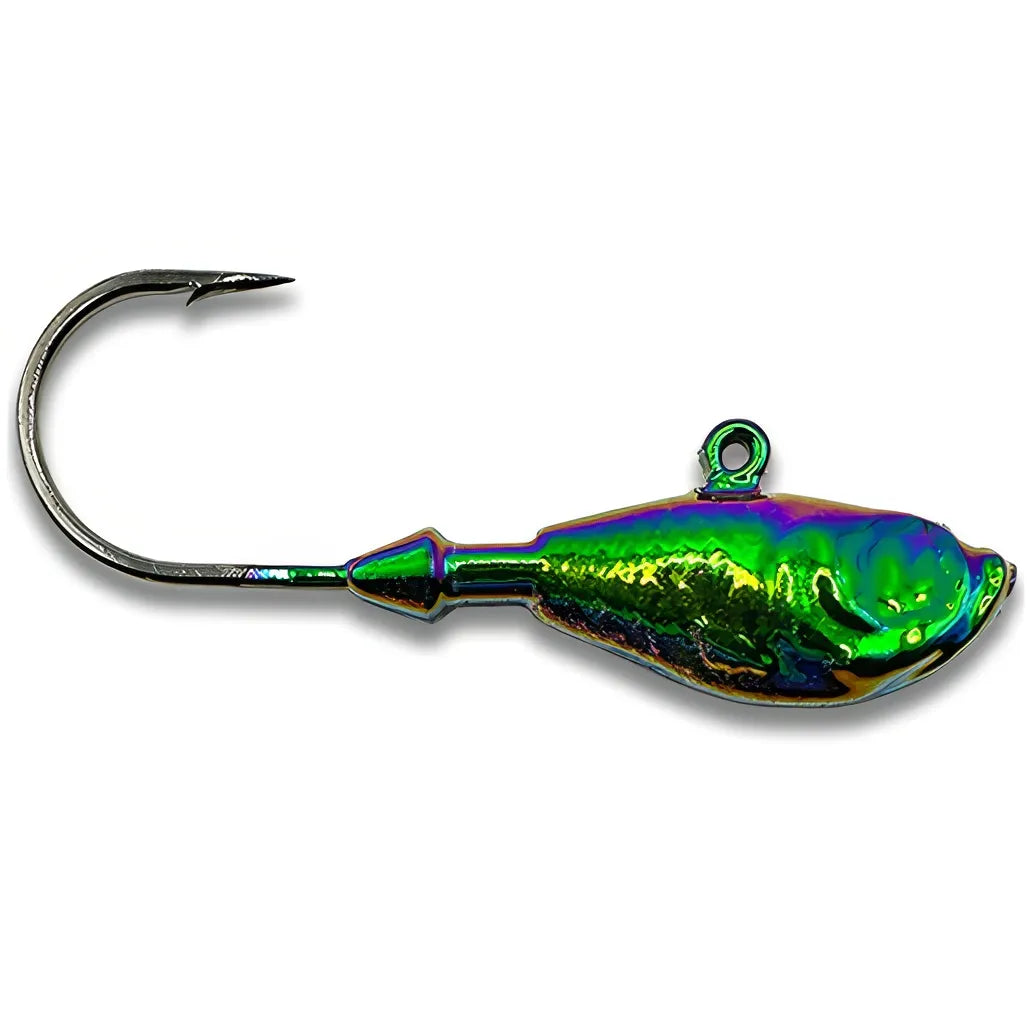 River Jigs (2 Pack) 3/8-3/4oz Mad Scientist UV IR Coating