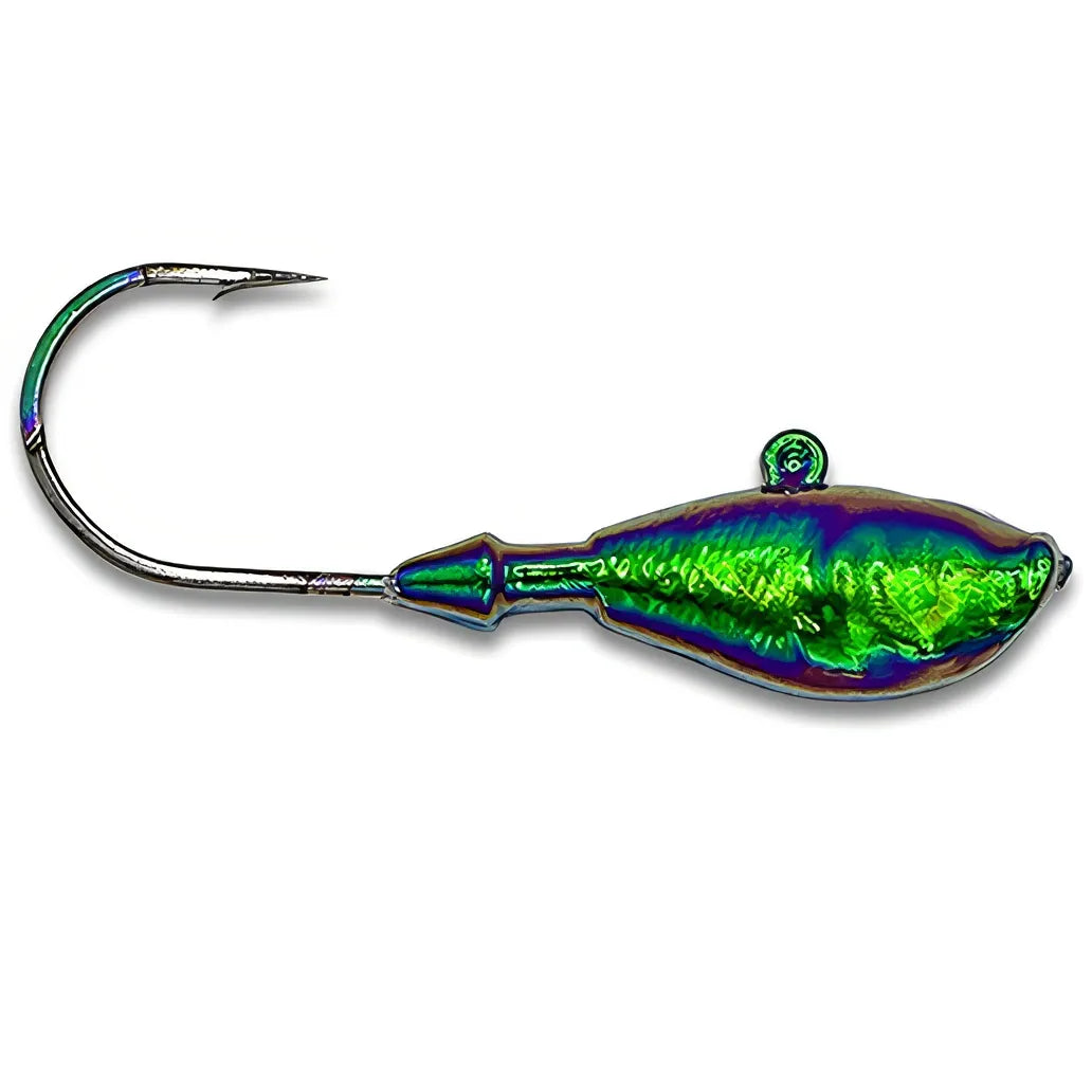 River Jigs (2 Pack) 3/8-3/4oz Mad Scientist UV IR Coating